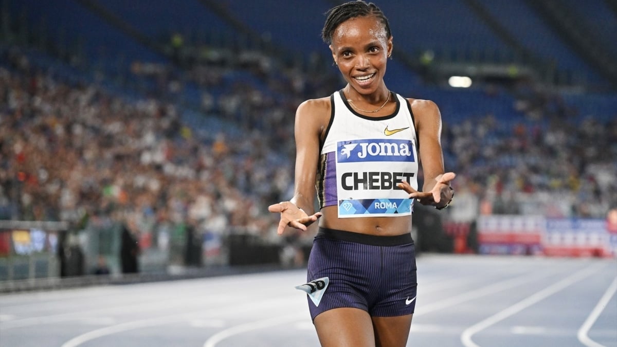 Dobles récords kenianos en Eugene: Beatrice Chebet y Faith Kipyegon hacen historia