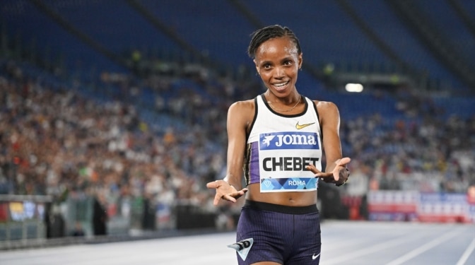 Dobles récords kenianos en Eugene: Beatrice Chebet y Faith Kipyegon hacen historia