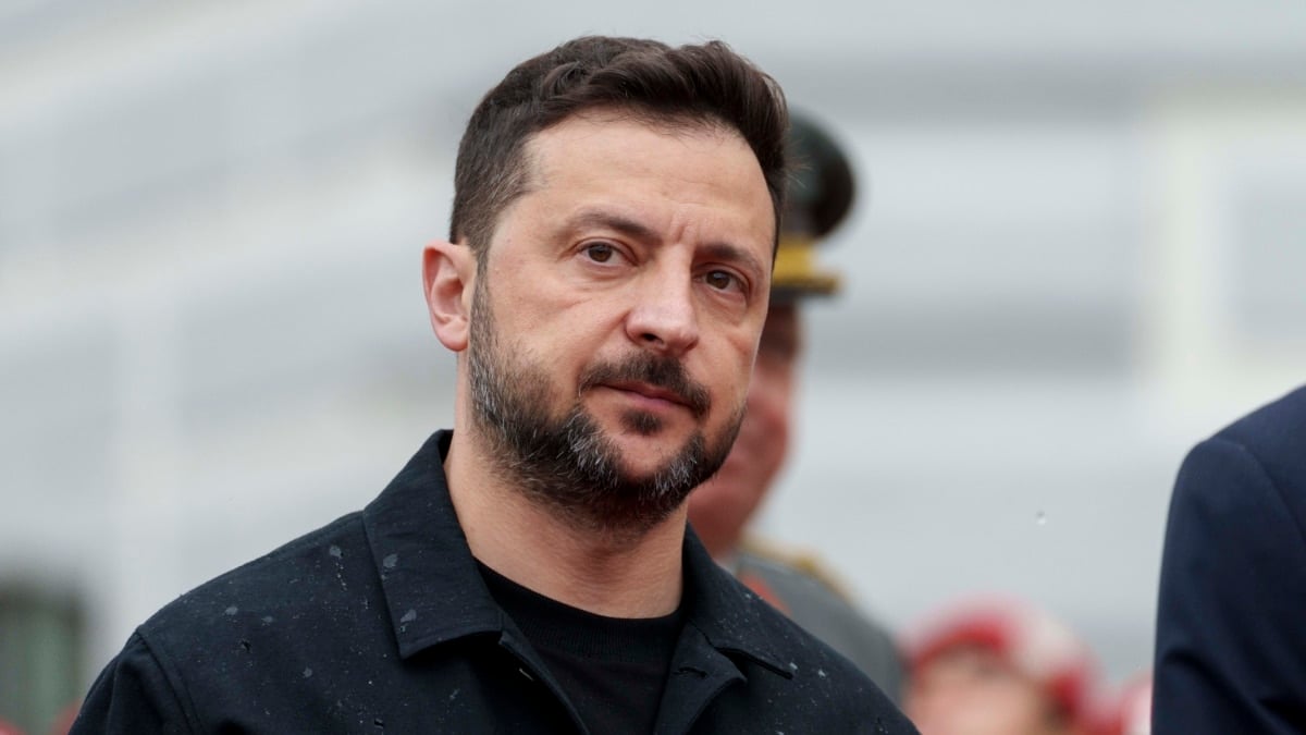 El presidente de Ucrania, Volodimir Zelenski