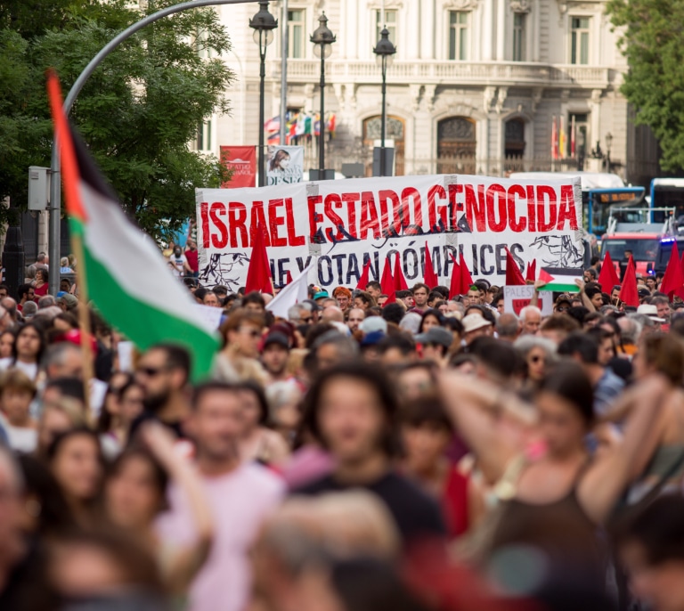 El 82% de los españoles califica de "genocidio" la guerra en Gaza