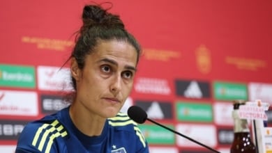 Montse Tomé, entrenadora de la selección española: "Tenemos defensas de mucho nivel, yo creo que no es una debilidad"