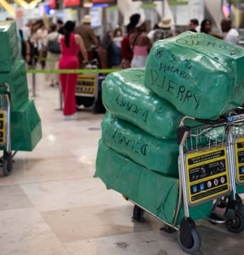 30 detenidos en Barajas por recoger maletas con 800 kilos de droga