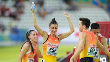 Quique Llopis, Wayde van Niekerk y las integrantes del relevo 4x100 destacan en el Meeting de Madrid 2025