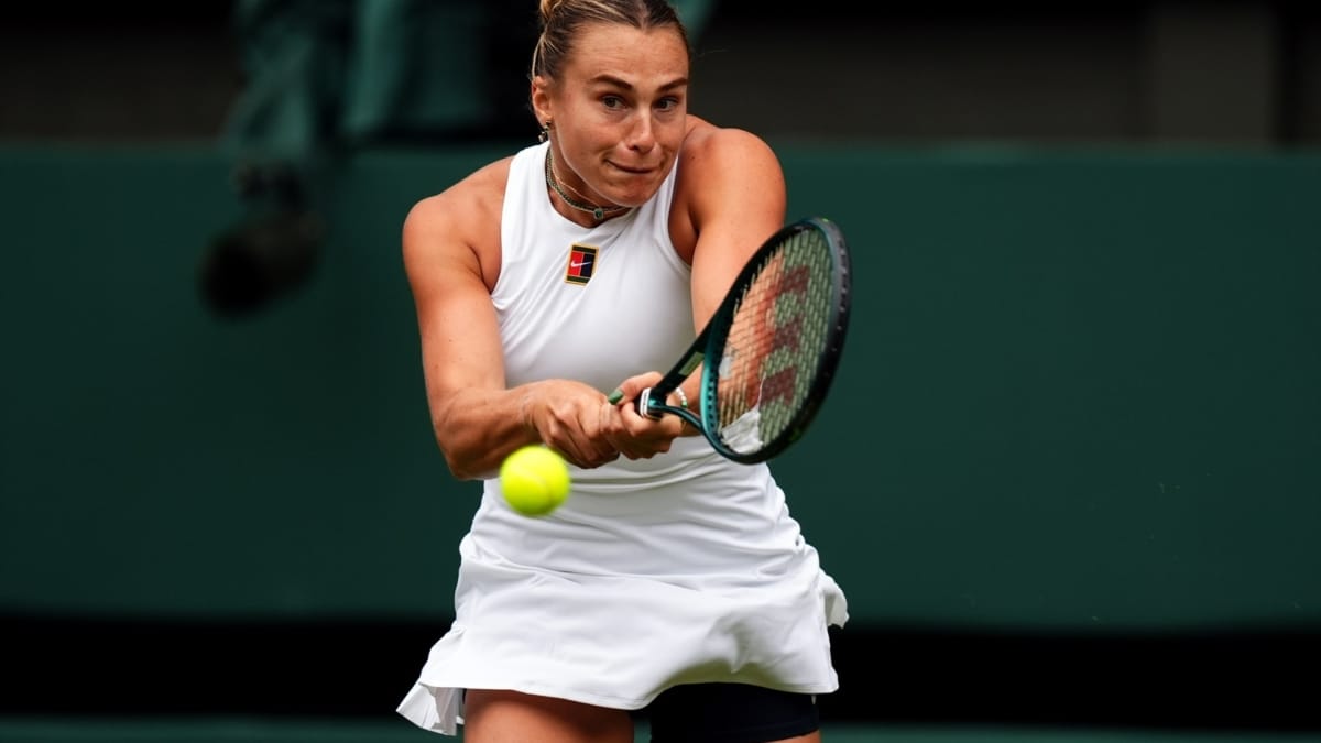 Sabalenka vence a Bouzková 7-6(4), 6-4 y avanza a tercera ronda en Wimbledon