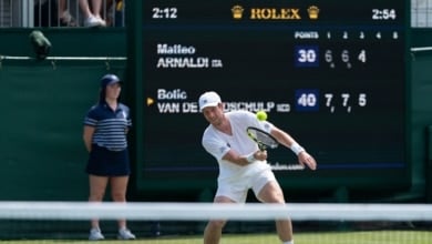 Alejandro Davidovich gana a Botic Van de Zandschulp y pasa a tercera ronda de Wimbledon 2025