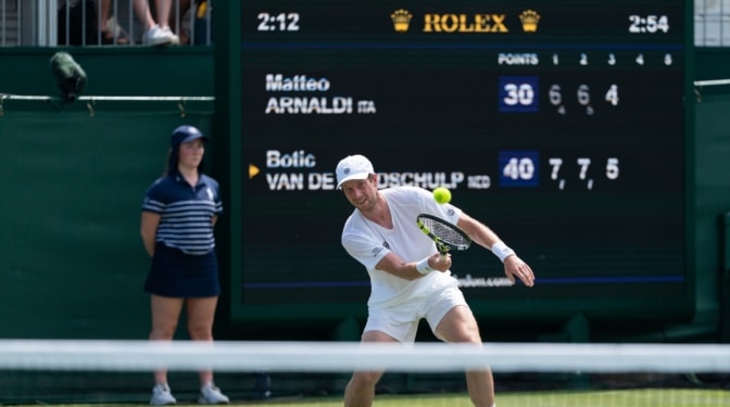 Alejandro Davidovich gana a Botic Van de Zandschulp y pasa a tercera ronda de Wimbledon 2025