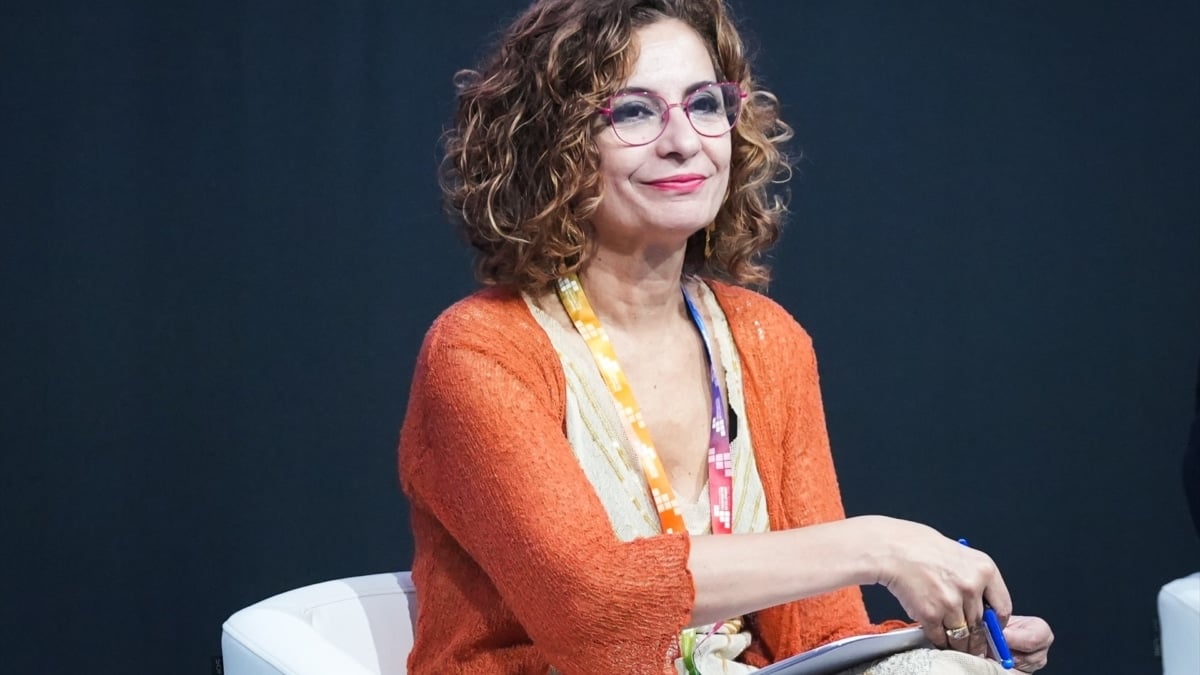 La vicepresidenta primera del Gobierno y ministra de Hacienda, María Jesús Montero.