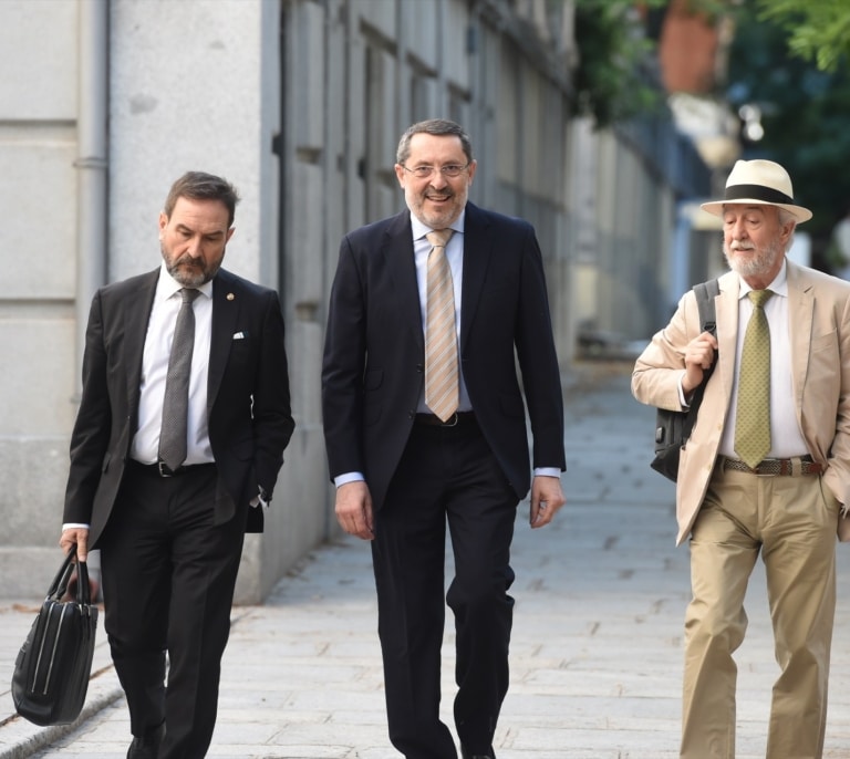 Uno de los empresarios confirma en el Supremo que se refería al PSOE como "ganadería" y que quiso ver a Santos Cerdán