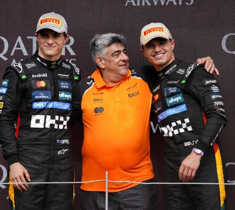 El duelo Piastri-Norris se traslada a Spa sin Horner en Red Bull 