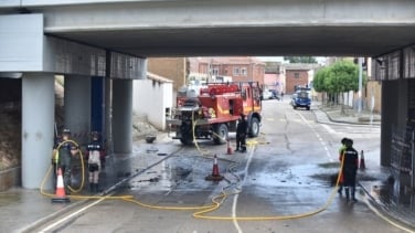 AEMET desactiva los avisos naranja en Aragón y Renfe avanza el restablecimiento progresivo de la línea con Barcelona