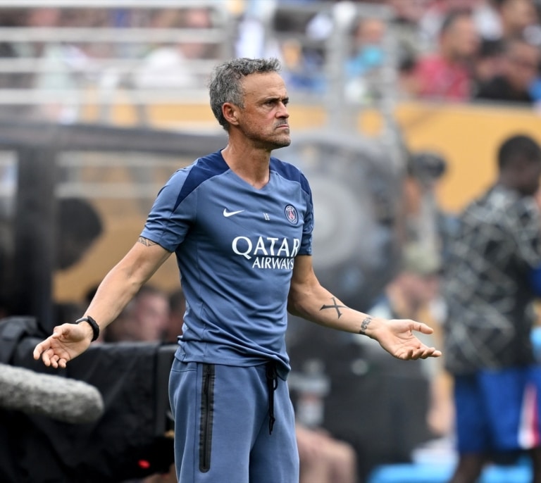 Luis Enrique, entrenador del PSG, explicó la tangana tras la final del Mundial de Clubes
