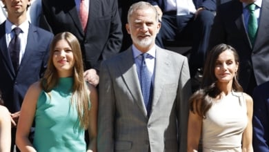 La Infanta Sofía reaparece de forma inesperada en la última audiencia de los Reyes Felipe y Letizia