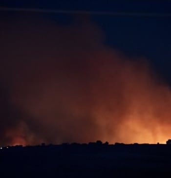 El incendio de Toledo que afecta a Madrid sigue activo aunque controlado