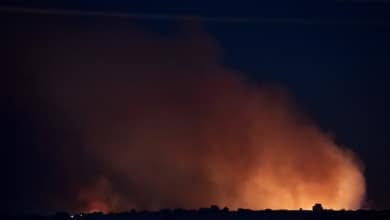El incendio de Toledo que afecta a Madrid sigue activo aunque controlado