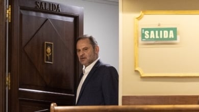 Ábalos reaparece en el Congreso: "Si no fuera inocente no estaría aquí"