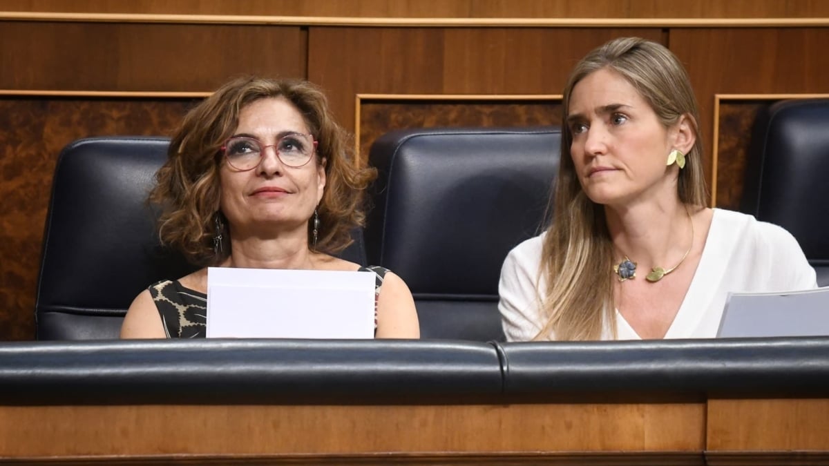 Montoro y Aagesen, en el Congreso.
