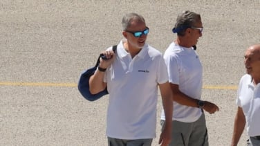 Felipe VI cruza el ecuador de la 43 Copa del Rey de Palma: "Sabemos donde estamos"