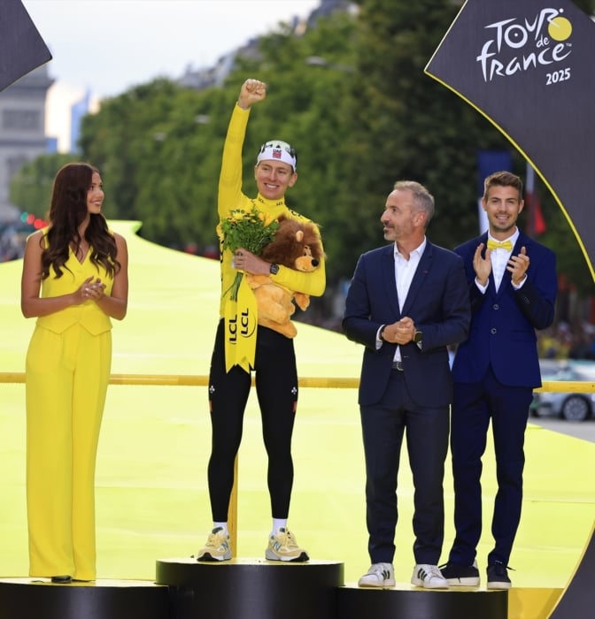 Tadej Pogacar evita La Vuelta tras su cuarto Tour