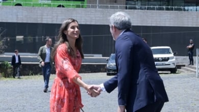 La Reina Letizia concluye su agenda en Tenerife con su vestido veraniego más favorecedor
