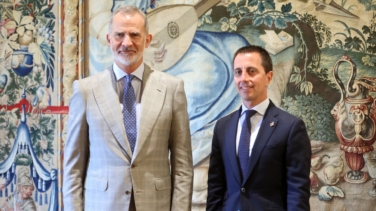 El Rey Felipe VI inaugura el verano en Mallorca con su primera audiencia en la isla
