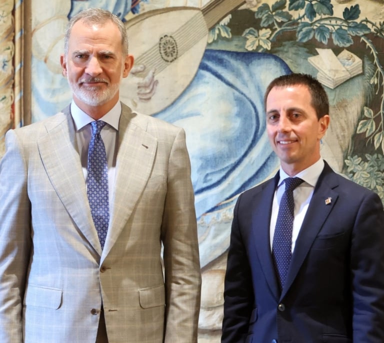 El Rey Felipe VI inaugura el verano en Mallorca con su primera audiencia en la isla