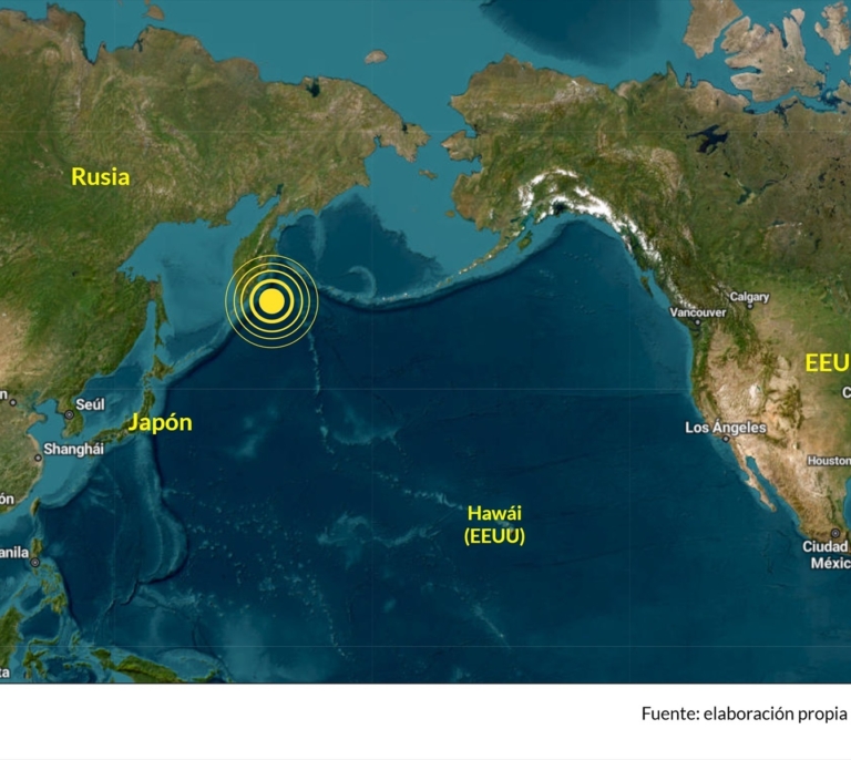 Las ondas sísmicas del terremoto en Rusia tardaron solo 15 minutos en llegar a España