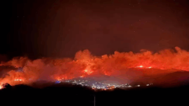 Alerta por grandes incendios en Portugal: de la frontera con Galicia a la de Extremadura