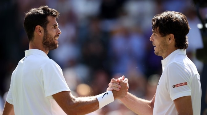Taylor Fritz vence a Karen Khachanov y avanza a semifinales de Wimbledon 2025