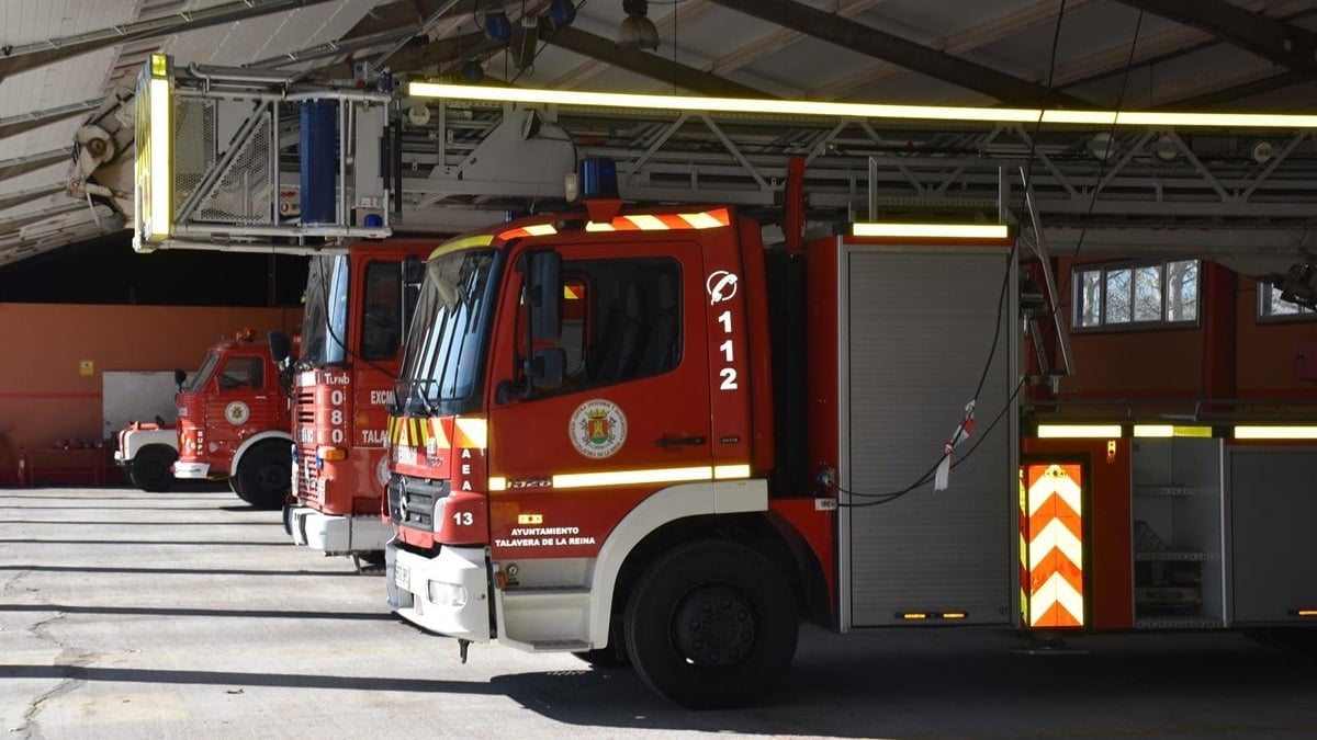 Extinguido en su totalidad el incendio en una fábrica de pan de Oropesa sin que se hayan registrado heridos