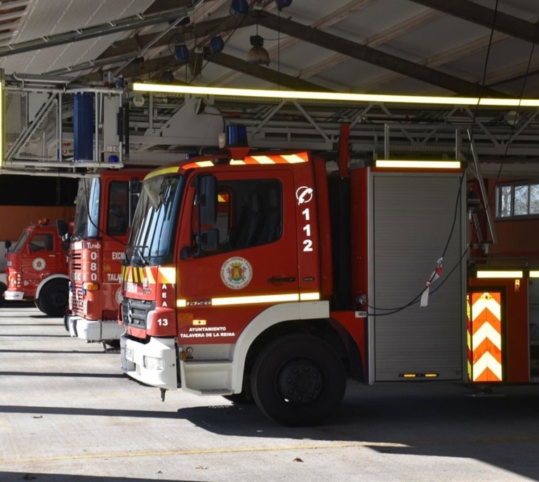Extinguido en su totalidad el incendio en una fábrica de pan de Oropesa sin que se hayan registrado heridos