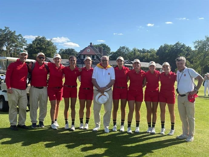 España logra su séptimo título del Europeo absoluto femenino por equipos de Golf