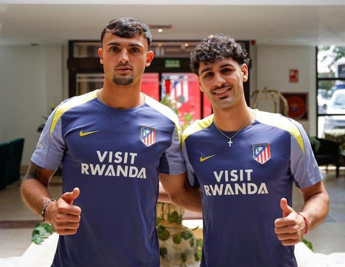 Marc Pubill y Johnny Cardoso se unen al Atlético de Madrid en Los Ángeles de San Rafael