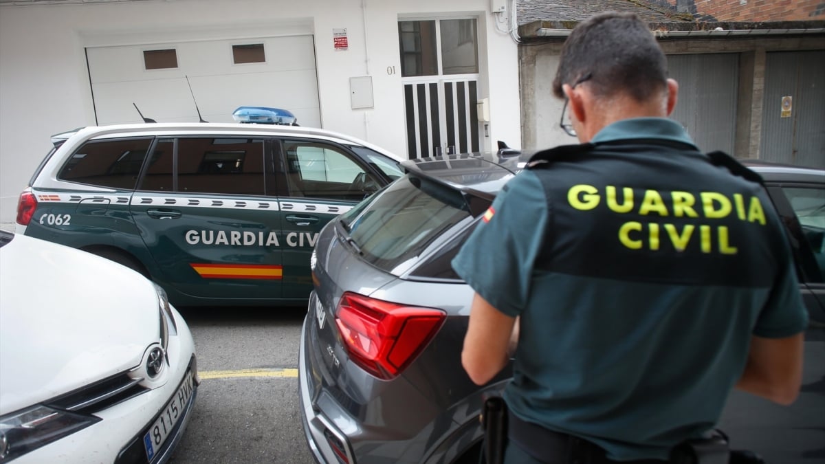 Imagen de recurso de un agente de espaldas.