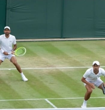 Arévalo/Pavić sucumben ante Hijikata/Pel en dobles de Wimbledon 2025