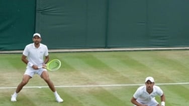 Arévalo/Pavić sucumben ante Hijikata/Pel en dobles de Wimbledon 2025