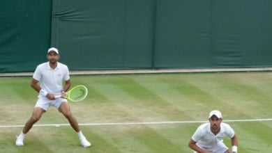 Arévalo/Pavić sucumben ante Hijikata/Pel en dobles de Wimbledon 2025