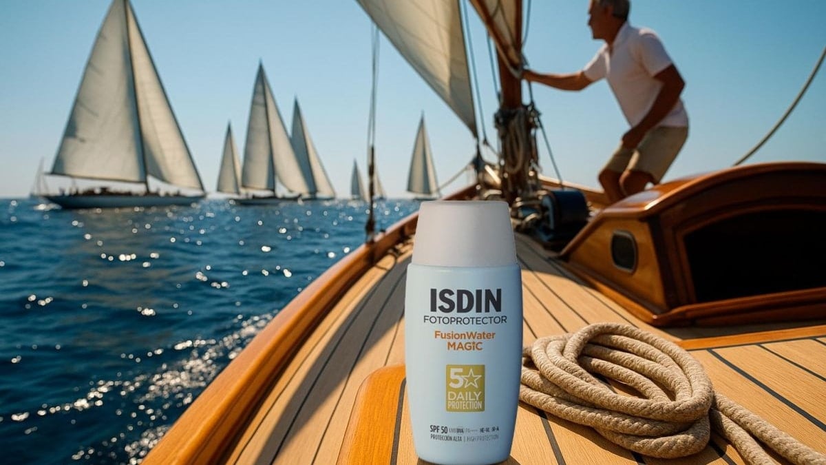 ISDIN fotoprotege a los regatistas y asistentes de la XVIII Puig Vela Clàssica Barcelona