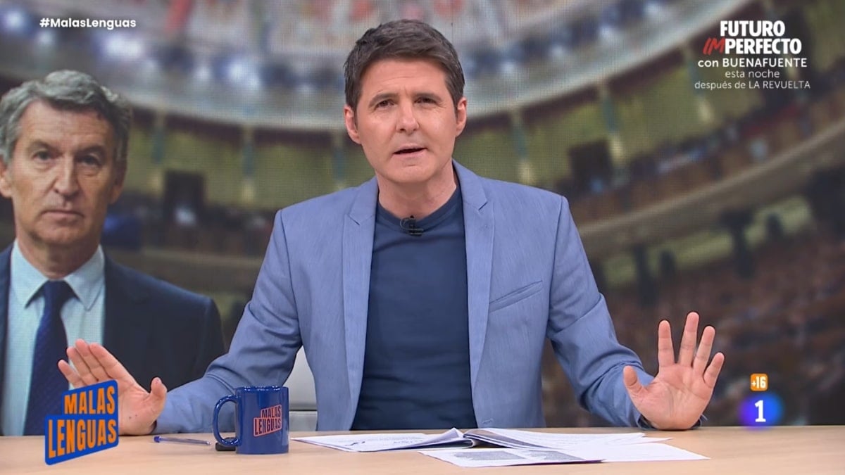 Jesús Cintora presenta 'Malas lenguas' en La 1 de TVE este jueves 10 de agosto