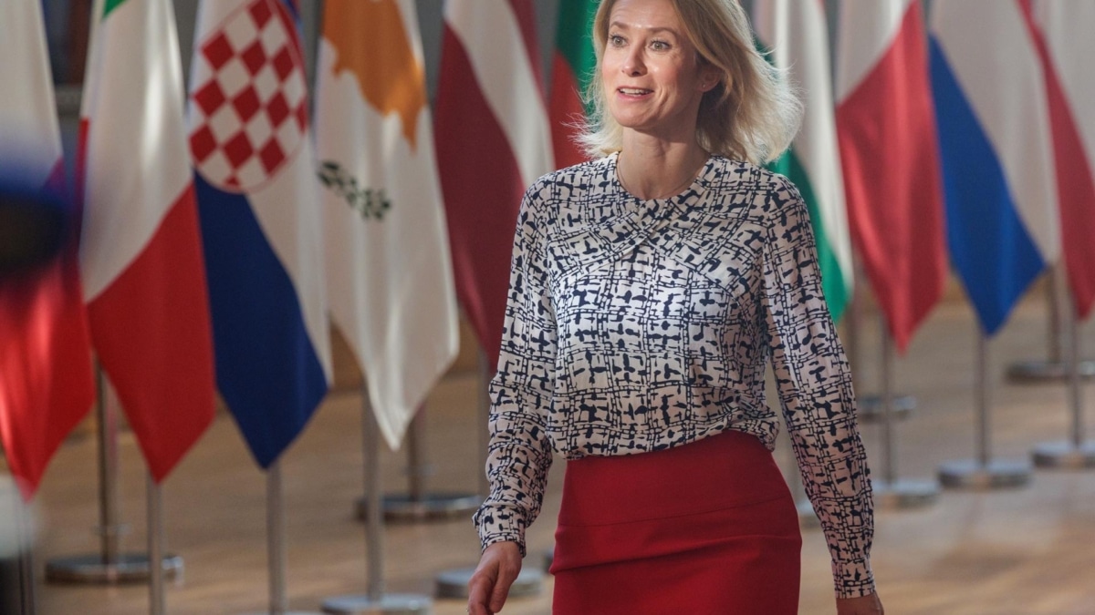 Kaja Kallas, Alta Representante para Política Exterior y de Seguridad de la UE