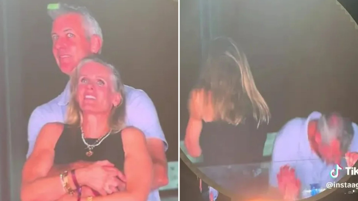 Andy Byron y Kristin Cabot, de la emoción a la vergüenza en el concierto de Coldplay.