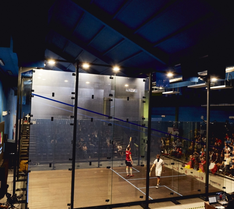 La RFES 'trabaja duro' para clasificar al squash español en Los Ángeles 2028