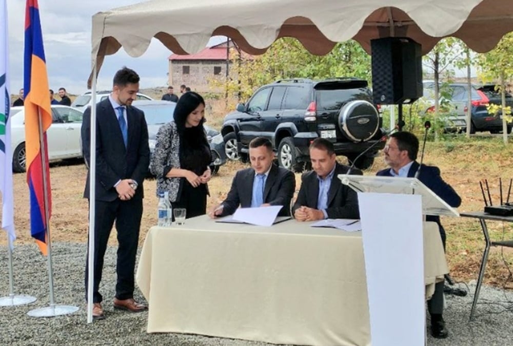 Momento de la firma del contrato
