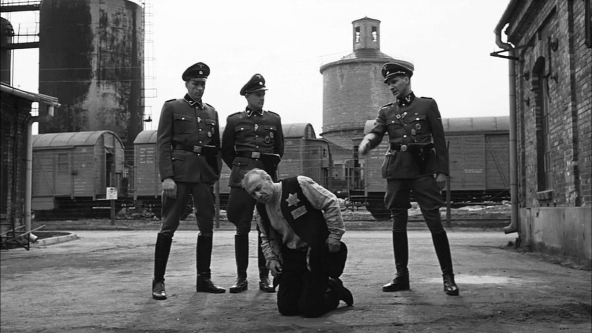 Una escena de la película 'La lista de Schindler'