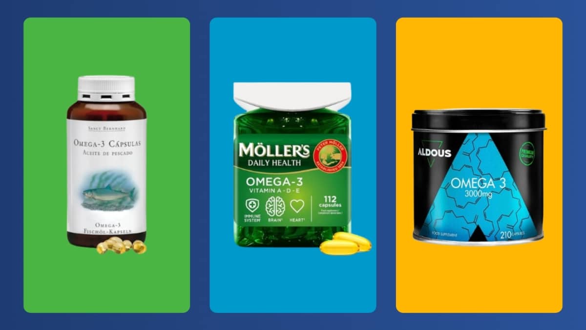 Los 7 mejores Omega 3 de 2025: certificados por IFOS y con excelente relación calidad-precio