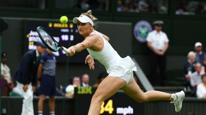 Marketa Vondrousova, tenista checa y campeona de Wimbledon 2023, que hizo historia en el tenis