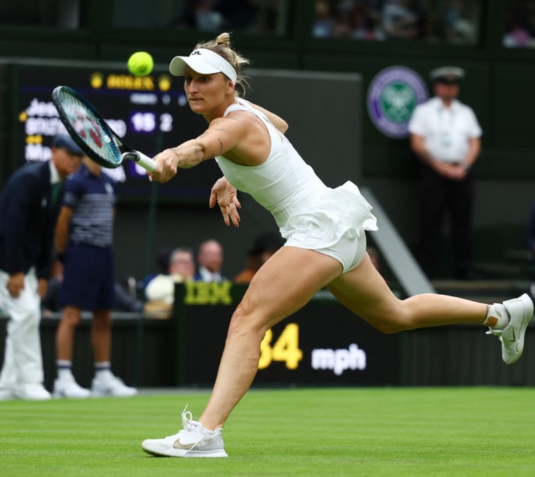 Marketa Vondrousova, tenista checa y campeona de Wimbledon 2023, que hizo historia en el tenis
