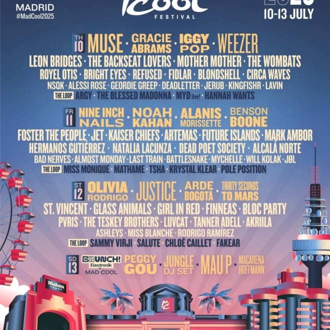 Cartel del MadCool 2025