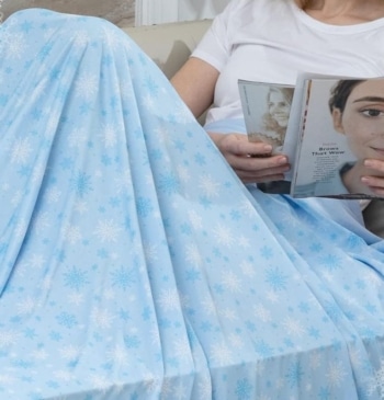 Duerme fresco sin aire ni ventilador: esta manta enfría al contacto, es [...]