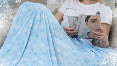 Duerme fresco sin aire ni ventilador: esta manta enfría al contacto, es ligera y ultrasuave