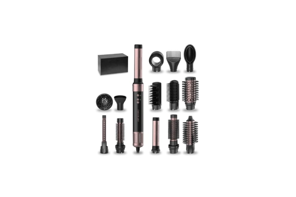 moldeador multifunción Bamba CeramicCare 14in1 AirGlam Black